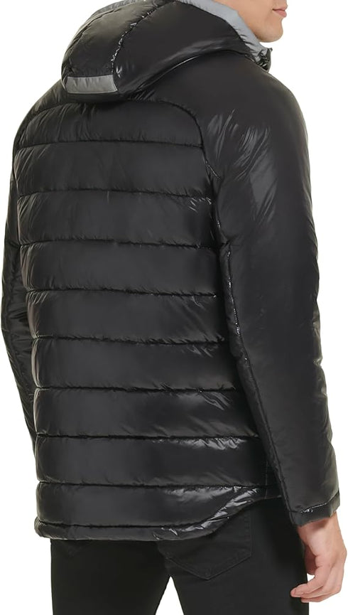 G S Puffer Jacket Black